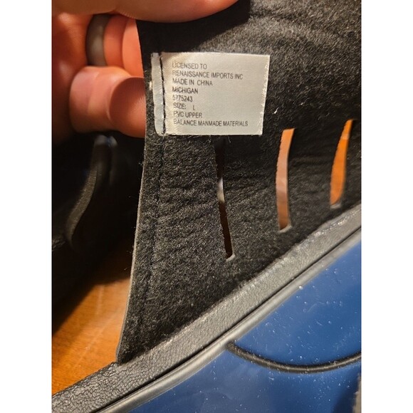 Michigan Slides Size Large 5775243 College Football Sports Swim Shoes - Picture 6 of 7